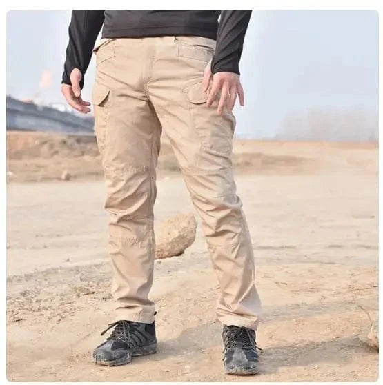 IRONFLEX SWAT COMBAT JOGGERS – Waterproof Tactical Cargo Pants with Elastic Waist