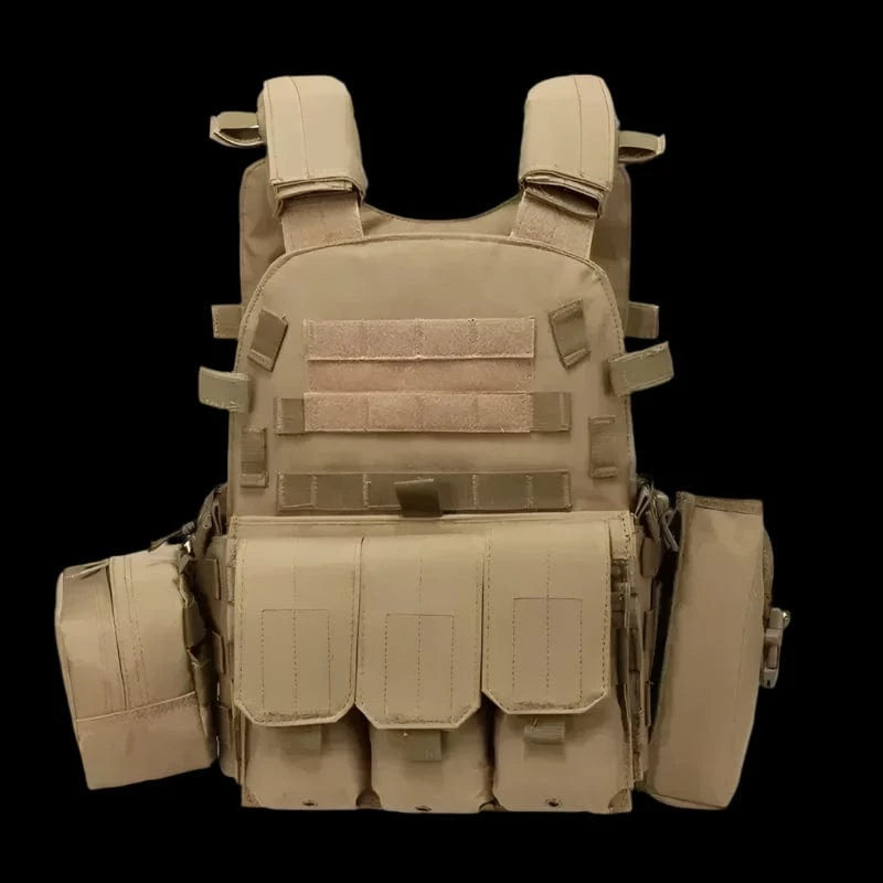 6094 ALPHA CARRIER – Lightweight Tactical Vest with Quick-Release + MOLLE Loadout