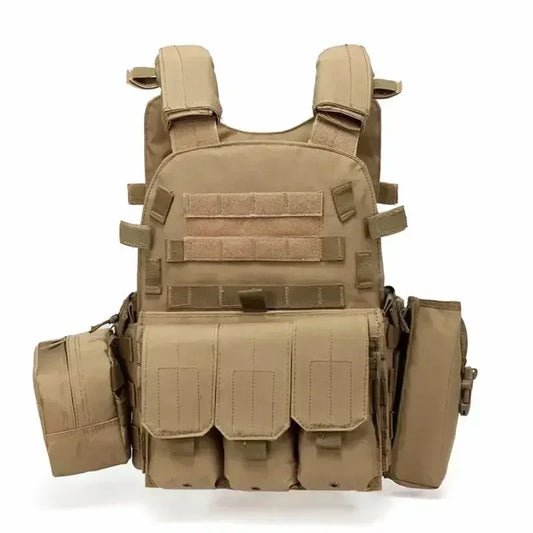 6094 ALPHA CARRIER – Lightweight Tactical Vest with Quick-Release + MOLLE Loadout