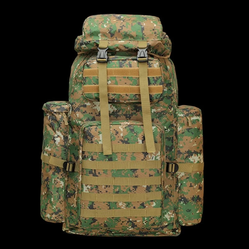 SHADOWFORCE 100L – Encrypted Tactical Molle Backpack for Hike, Camp & Travel