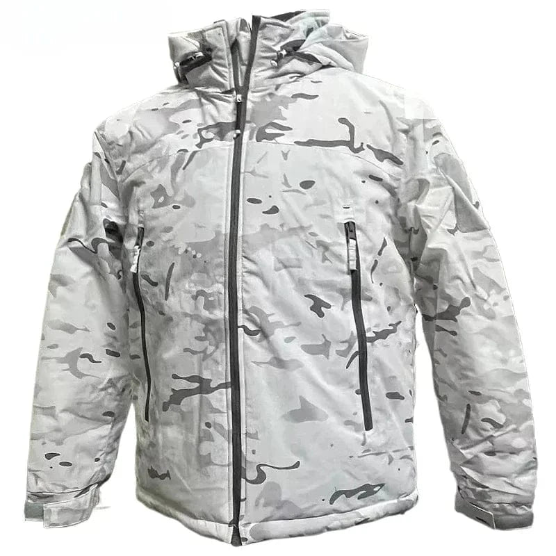L7 Winter Warm Waterproof Jacket Parkas Men Windbreaks Hunting Tactical Hunting Camping Hiking Down Jacket Polar Region Coat