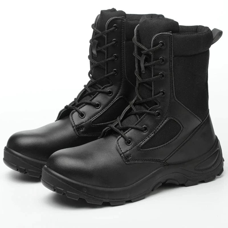 STRIKEFORCE T7 – Steel Toe Tactical Boots, Anti-Slip, Puncture-Proof Safety Build
