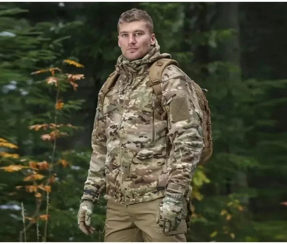 L7 Winter Warm Waterproof Jacket Parkas Men Windbreaks Hunting Tactical Hunting Camping Hiking Down Jacket Polar Region Coat