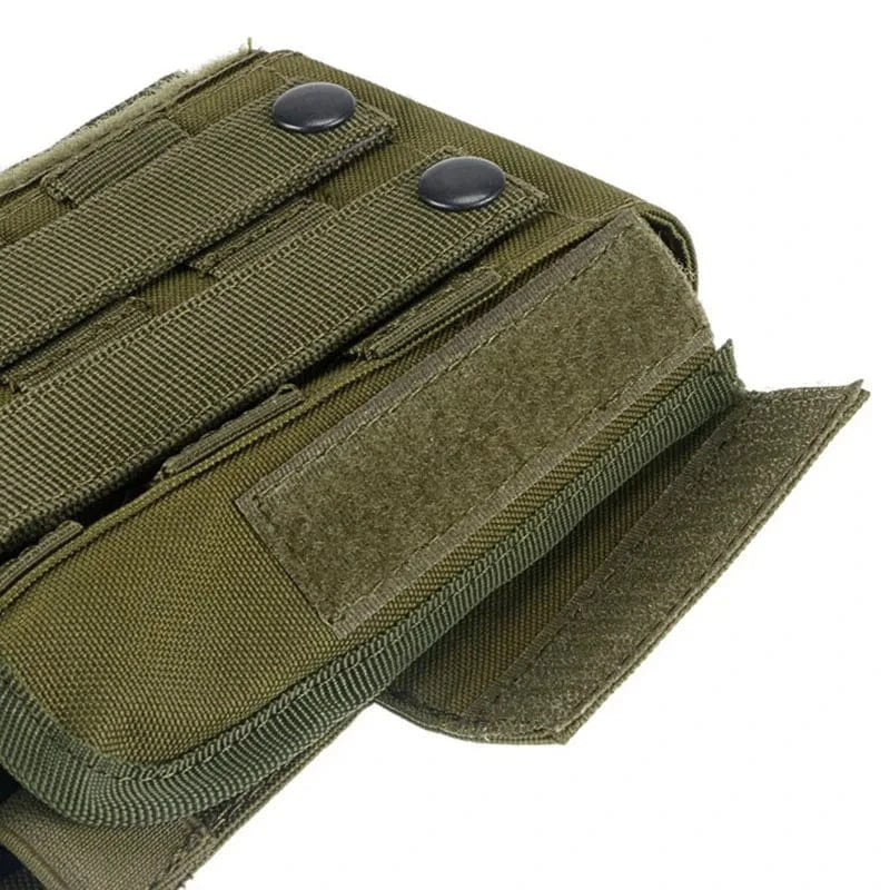 WARBELT V25 – 25-Round Tactical 12 Gauge Shotgun Shell Pouch (MOLLE Waist-Ready)