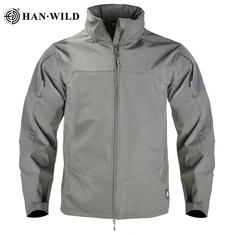 STALKER OPS HOODED TACTICAL JACKET – Waterproof Combat Shell with 6 Gear Pockets