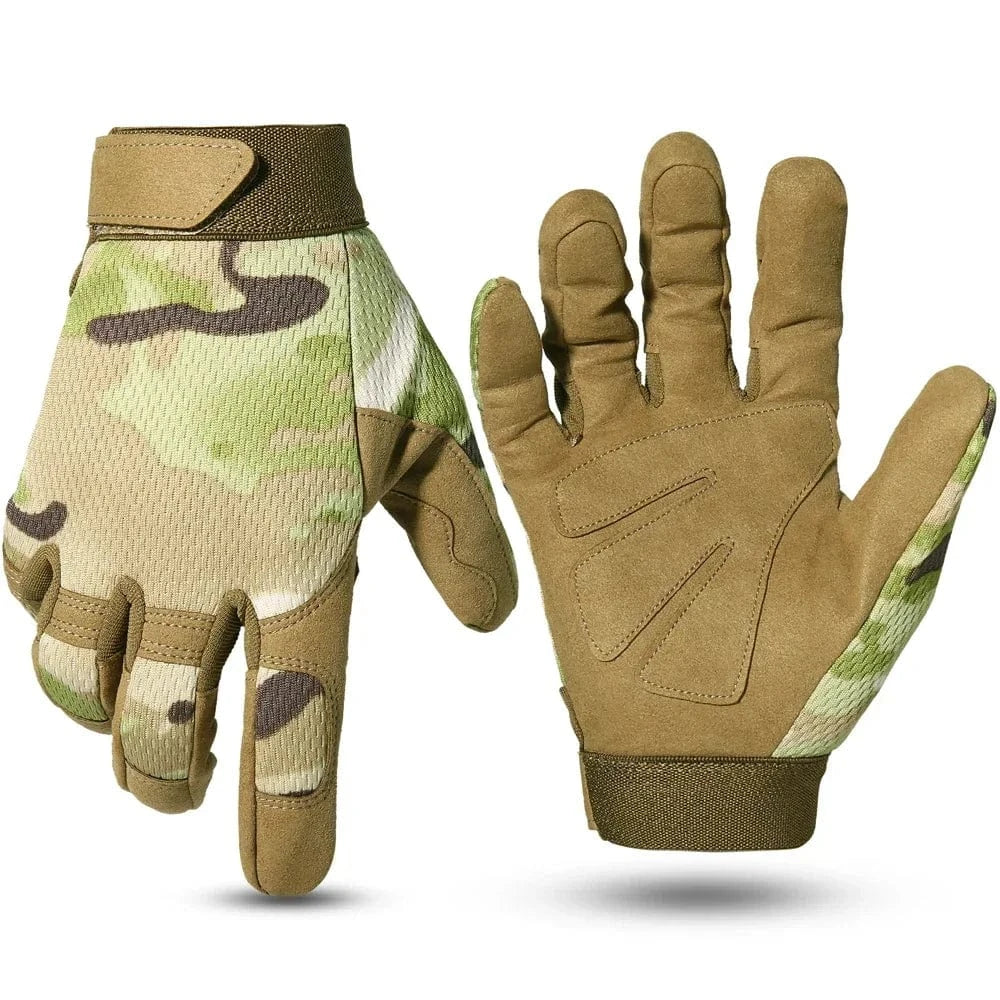 VANGUARD Z3 – Tactical Combat Gloves, Full-Finger, Reinforced Grip, Touchscreen-Ready