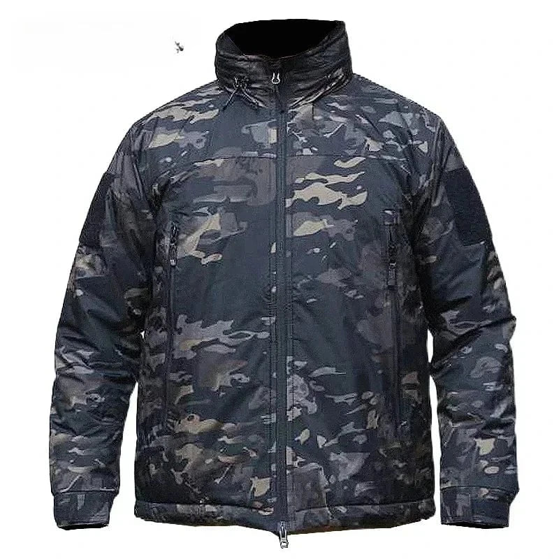 L7 Winter Warm Waterproof Jacket Parkas Men Windbreaks Hunting Tactical Hunting Camping Hiking Down Jacket Polar Region Coat