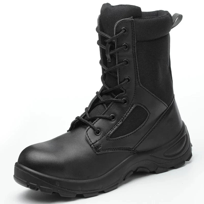 STRIKEFORCE T7 – Steel Toe Tactical Boots, Anti-Slip, Puncture-Proof Safety Build