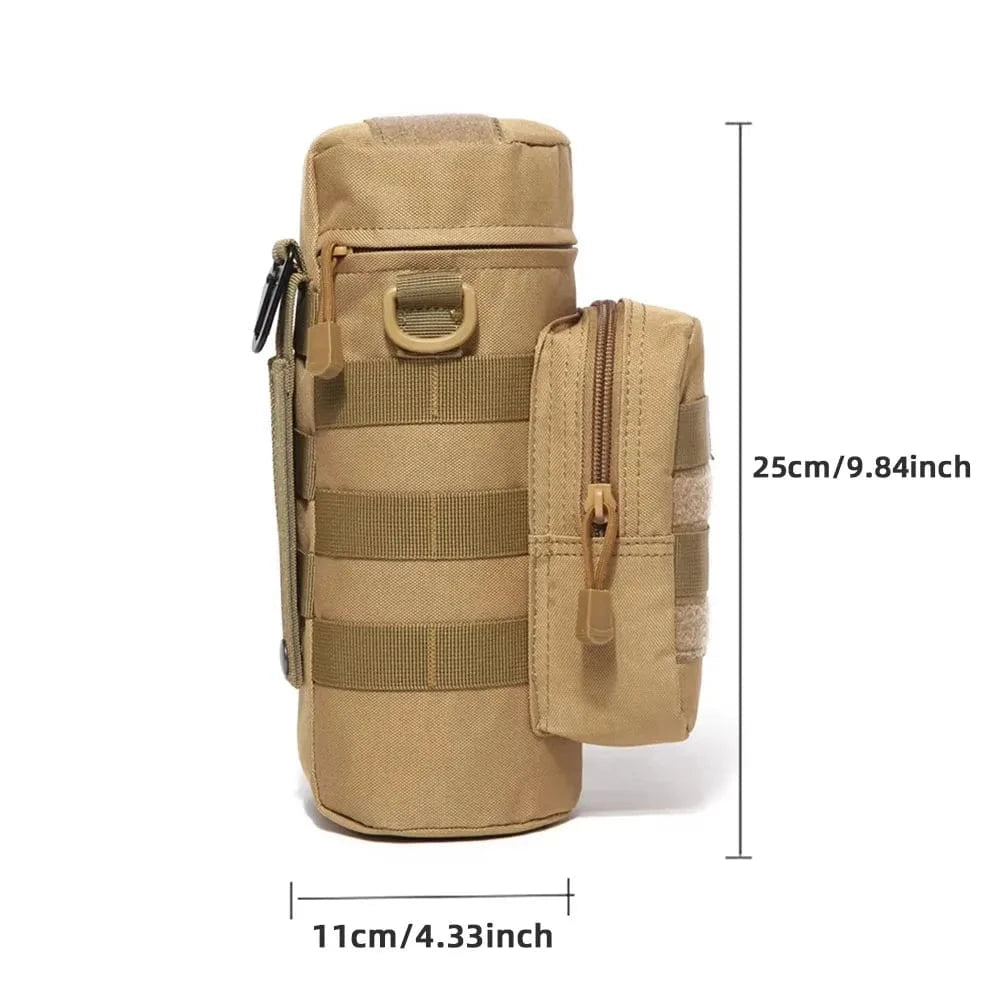 HYDROCORE M2 MOLLE Bottle Carrier – Tactical Water Pouch for Recon & Field Ops