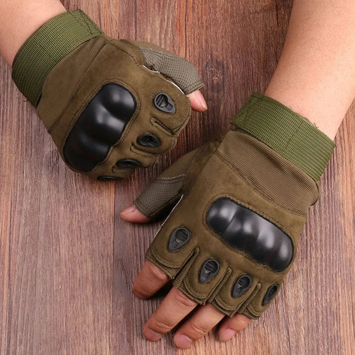 NOMAD F1 – Tactical Fingerless Gloves, Ultra-Light Combat Grip, Summer Ops