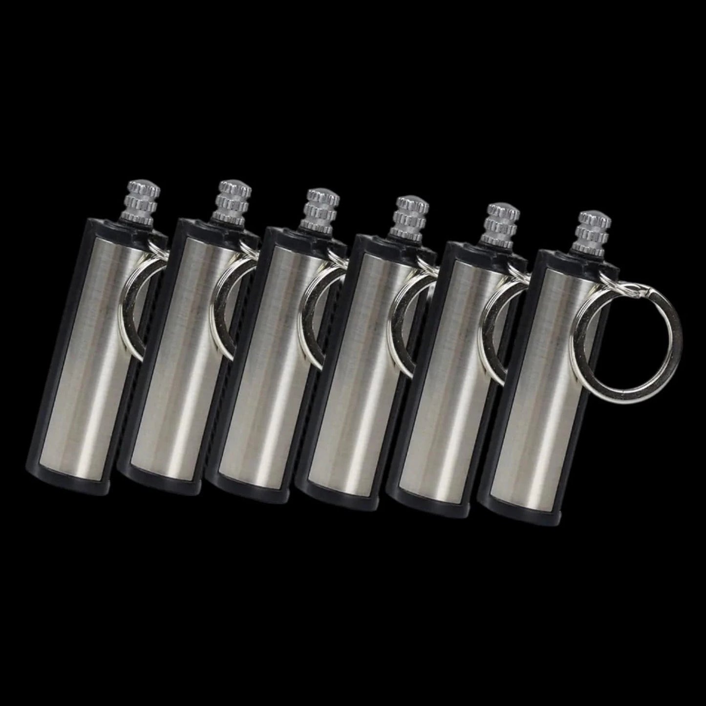 EMBERSTRIKE V6 – Waterproof Flint Match Fire Starter Kit (6-Pack)