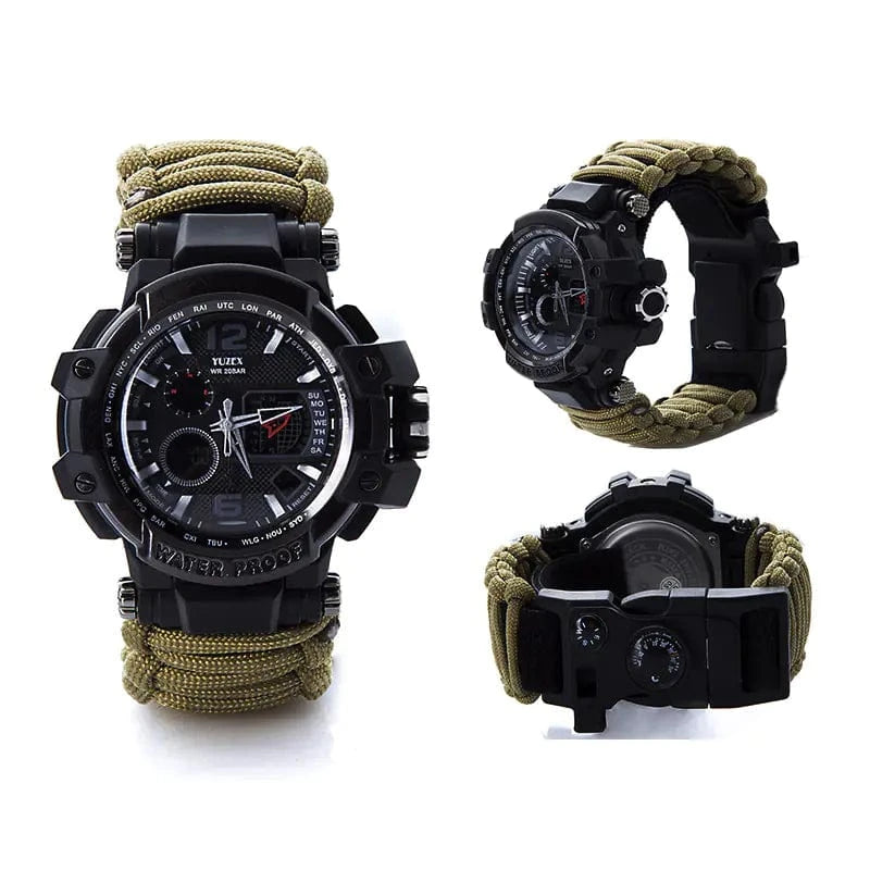 STRIKECORD V2 – Tactical Paracord Bracelet with Multitool