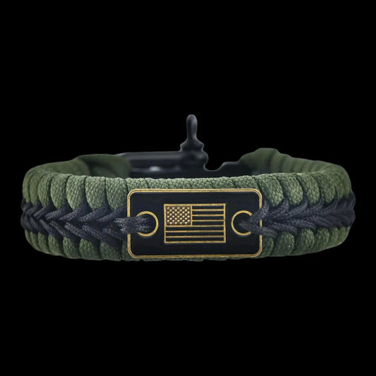 STRIKECORD V5 – 550 Paracord Bracelet with Bow Shackle