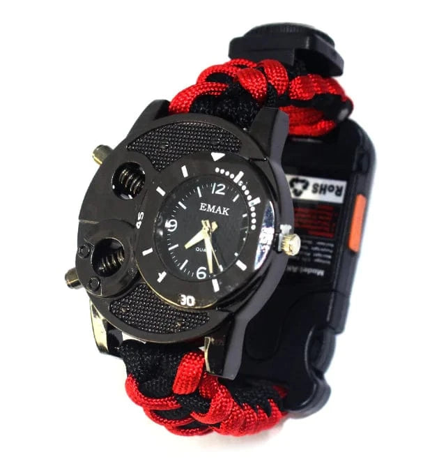 TITANWRIST C2 – Paracord Survival Watch with Compass