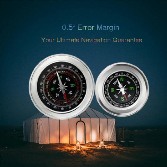TACTICAL SURVIVOR V1 – Ultra-Lightweight Waterproof Compass Navigator