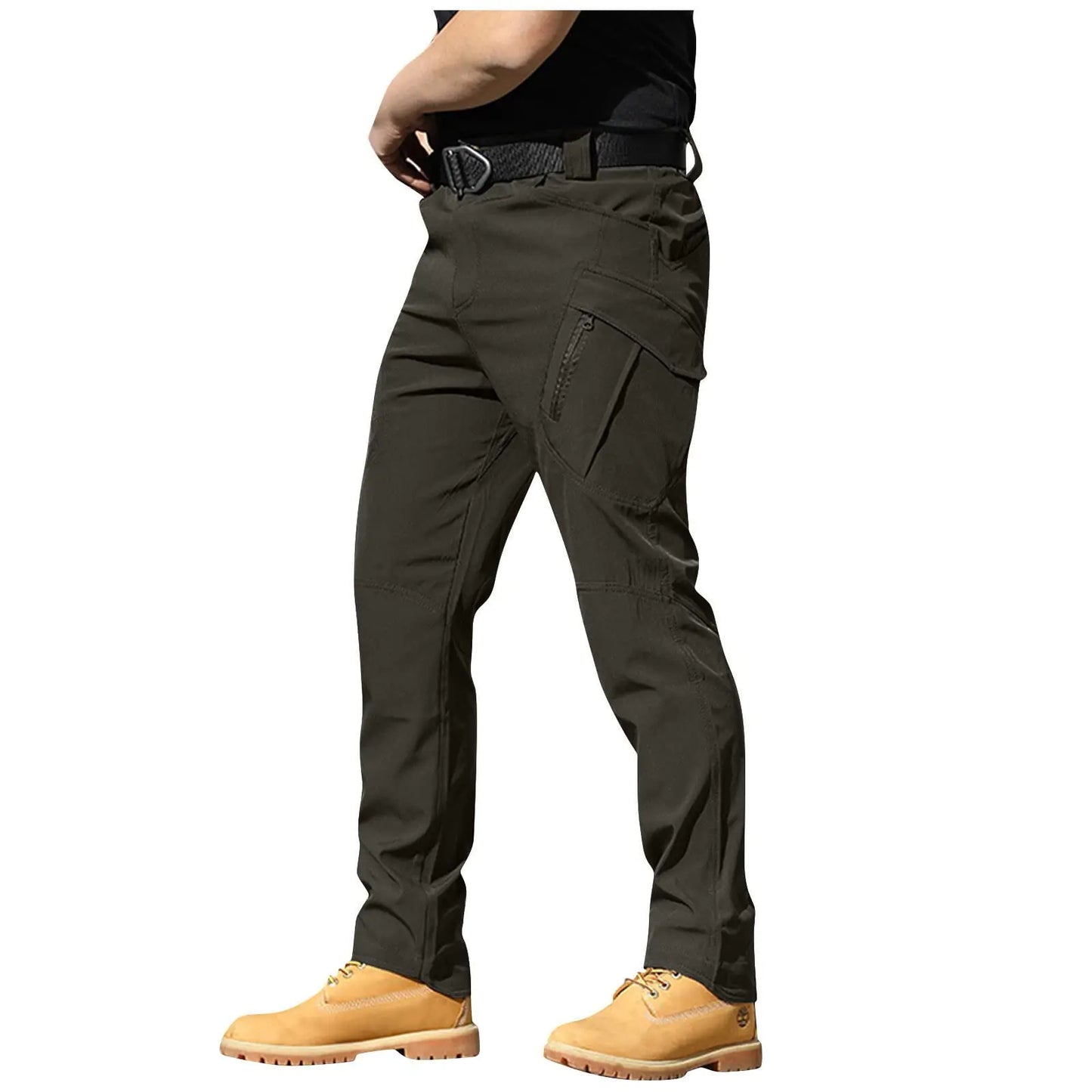 Front view of Flexcamo waterproof tactical pants, military