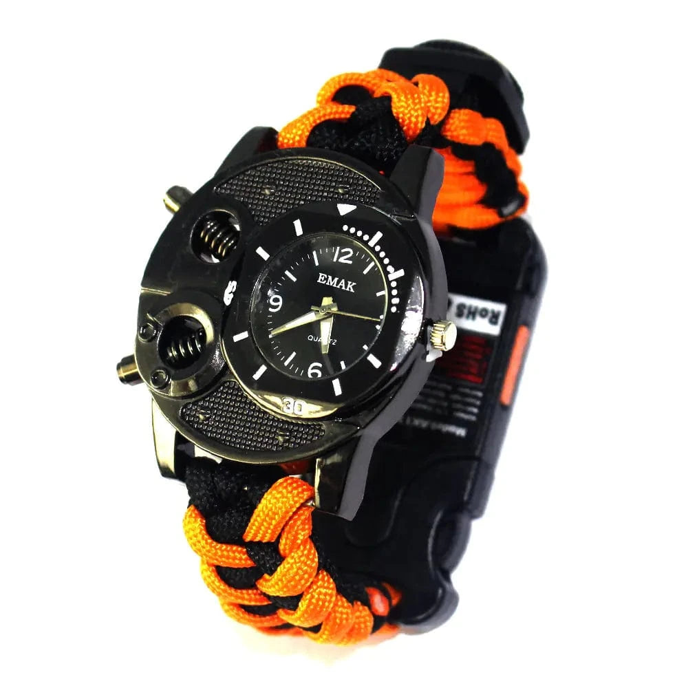TITANWRIST C2 – Paracord Survival Watch with Compass