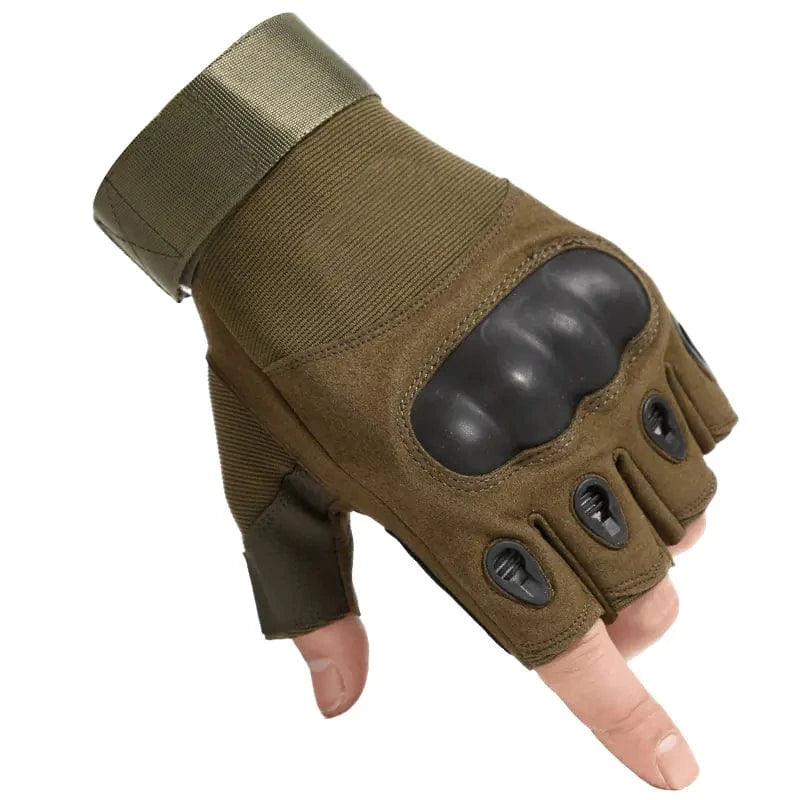 RAVEN MK-II Half-Finger Tactical Gloves – Reinforced Combat Grip