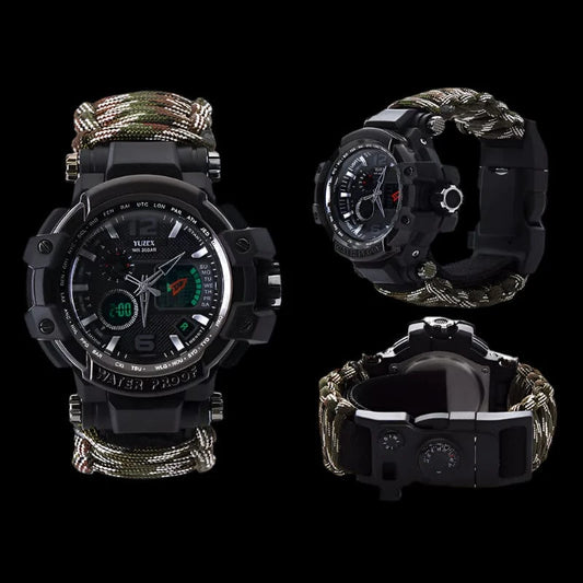 STRIKECORD V2 – Tactical Paracord Bracelet with Multitool
