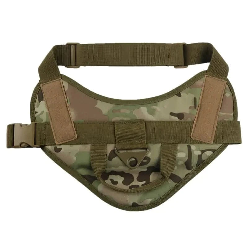 Tactical Dog Training Vest | Military-Style K9 Harness (45–70cm)