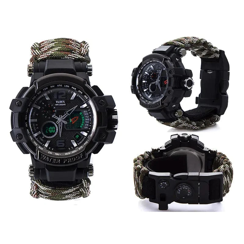 STRIKECORD V2 – Tactical Paracord Bracelet with Multitool