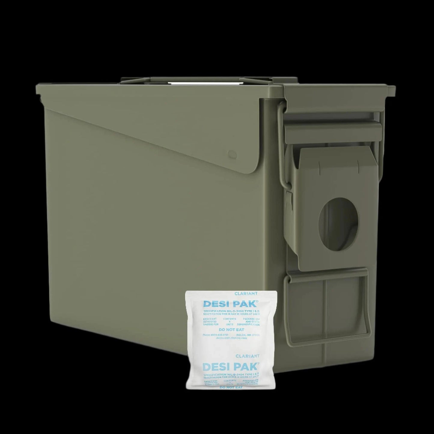 30 CAL M19A1 AMMO CAN – Mil-Spec Steel Storage Box, Airtight, Waterproof, Underground-Ready