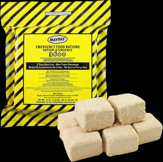 CALPAK R3 – 3-Day Emergency Food Bar (3600 Cal)